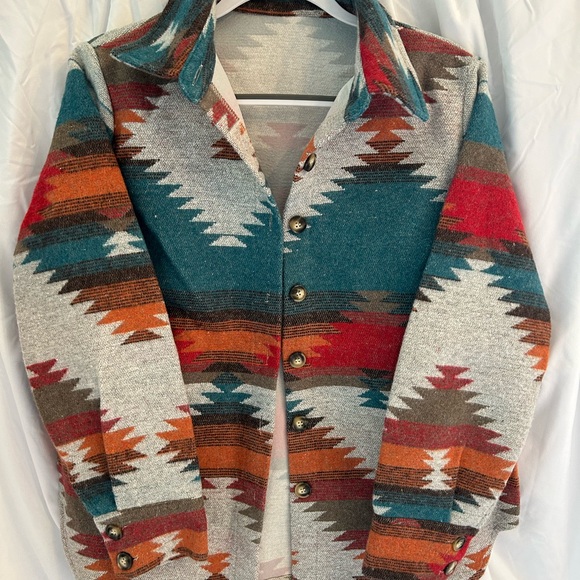 Southwestern Patterned Jacket - Picture 1 of 1